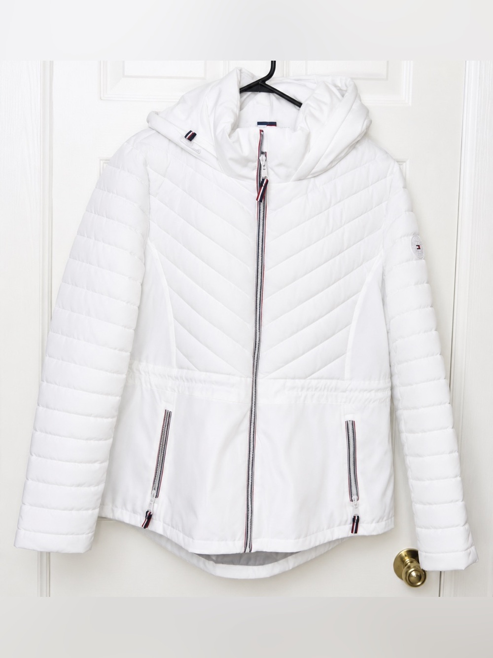 Tommy Hilfiger Winter Jacket, White, XL